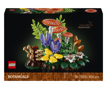 Klocki LEGO® LEGO BOTANICALS 11505 Grzyby leśne